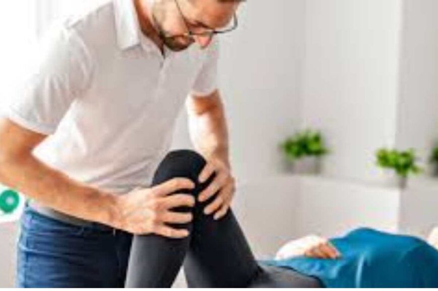 physiotherapy session at home